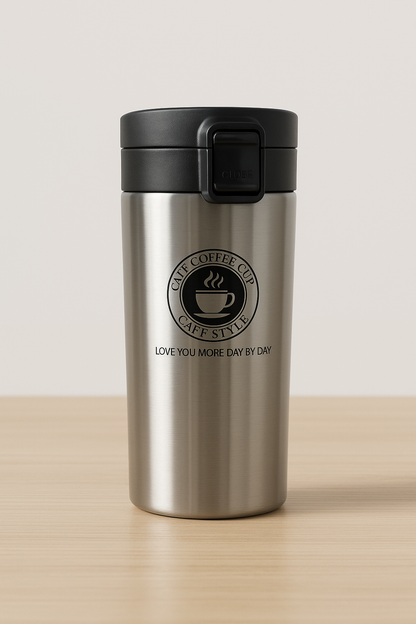 Stainless Steel Tumbler Vacuum Flask Bottle (380 ml) | Thermo Tea & Coffee Mug