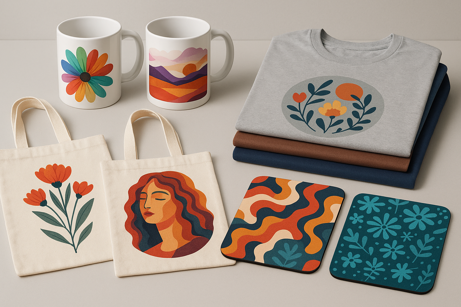 add all of them and combine into one frame..mugs, tote bags, tshirts and mouse pads